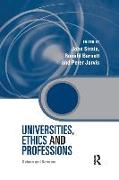 Universities, Ethics and Professions