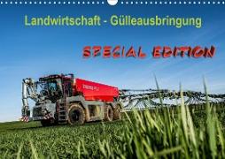 Landwirtschaft - Gülleausbringung (Wandkalender 2021 DIN A3 quer)