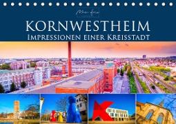 Kornwestheim - Impressionen einer Kreisstadt (Tischkalender 2021 DIN A5 quer)