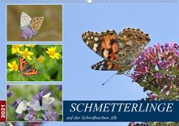 Schmetterlinge auf der Schwäbischen Alb (Wandkalender 2021 DIN A2 quer)