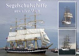 Segelschulschiffe aus aller Welt (Wandkalender 2021 DIN A2 quer)