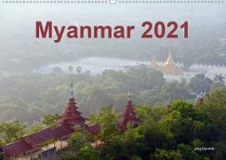 Myanmar 2021 (Wandkalender 2021 DIN A2 quer)