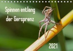Spinnen entlang der Gersprenz (Tischkalender 2021 DIN A5 quer)