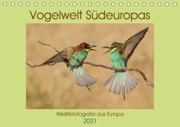 Vogelwelt Südeuropas (Tischkalender 2021 DIN A5 quer)