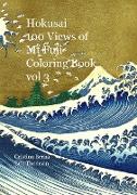 Hokusai 100 Views of Mt Fuji Coloring Book vol 3