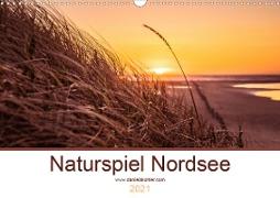 Naturspiel Nordsee (Wandkalender 2021 DIN A3 quer)