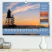 Norddeutschland - Licht am Meer (Premium, hochwertiger DIN A2 Wandkalender 2021, Kunstdruck in Hochglanz)