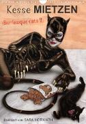 Kesse Mietzen - Burlesque cats II - mit flotten Linien gezeichnete Pin-up Katzen (Wandkalender 2021 DIN A4 hoch)