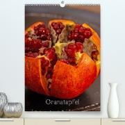 Granatapfel (Premium, hochwertiger DIN A2 Wandkalender 2021, Kunstdruck in Hochglanz)