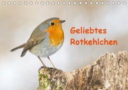 Geliebtes Rotkehlchen (Tischkalender 2021 DIN A5 quer)