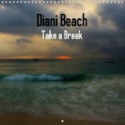 Diani Beach Take a Break (Wall Calendar 2021 300 × 300 mm Square)