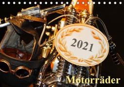Motorräder (Tischkalender 2021 DIN A5 quer)