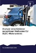 Analyse verschiedener sensorloser Methoden für BLDC-Motorantrieb