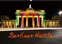 Berliner Nächte (Wandkalender 2021 DIN A2 quer)