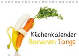 Küchenkalender Bananen Tango / Geburtstagskalender (Tischkalender 2021 DIN A5 quer)