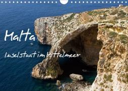 Malta - Inselstaat im Mittelmeer (Wandkalender 2021 DIN A4 quer)