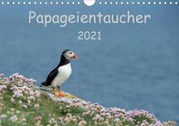 Papageientaucher 2021CH-Version (Wandkalender 2021 DIN A4 quer)