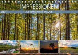 Impressionen aus dem Bayerischen Wald (Tischkalender 2021 DIN A5 quer)