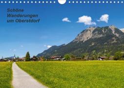 Schöne Wanderungen um Oberstdorf (Wandkalender 2021 DIN A4 quer)