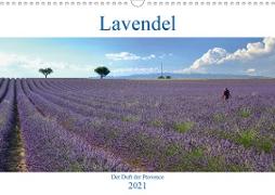 Lavendel. Der Duft der Provence (Wandkalender 2021 DIN A3 quer)