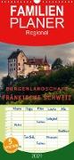 Burgenlandschaft Fränkische Schweiz - Familienplaner hoch (Wandkalender 2021 , 21 cm x 45 cm, hoch)