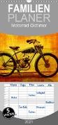 Motorrad Oldtimer - Familienplaner hoch (Wandkalender 2021 , 21 cm x 45 cm, hoch)