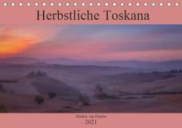 Herbstliche Toskana (Tischkalender 2021 DIN A5 quer)