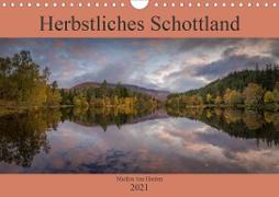 Herbstliches Schottland (Wandkalender 2021 DIN A4 quer)
