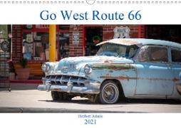 Go west Route 66 (Wandkalender 2021 DIN A3 quer)