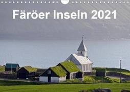 Färöer Inseln 2021 (Wandkalender 2021 DIN A4 quer)