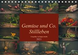 Gemüse und Co. Stillleben (Tischkalender 2021 DIN A5 quer)