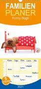 Funny Dogs - Familienplaner hoch (Wandkalender 2021 , 21 cm x 45 cm, hoch)