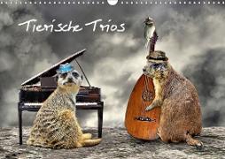 Tierische Trios (Wandkalender 2021 DIN A3 quer)