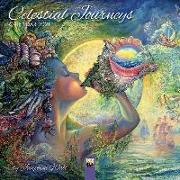 Celestial Journeys by Josephine Wall Mini Wall calendar 2021 (Art Calendar)