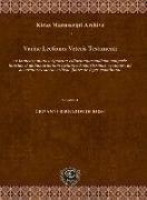 Variae Lectiones Veteris Testamenti (Vol 1)