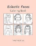 Eclectic Faces Coloring Book