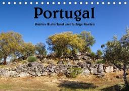 Portugal Buntes Hinterland und farbige Küsten (Tischkalender 2021 DIN A5 quer)