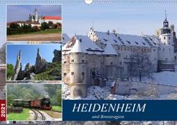 Heidenheim und Brenzregion (Wandkalender 2021 DIN A3 quer)