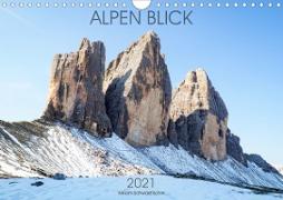 ALPEN BLICK (Wandkalender 2021 DIN A4 quer)