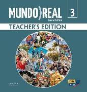 Mundo Real Lv3 - Teacher Print Edition Plus 6 Years Online Premium Access (All Digital Included: Lms+ebook+ewb+ehll)