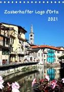 Zauberhafter Lago d'Orta (Tischkalender 2021 DIN A5 hoch)