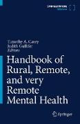 Handbook of Rural, Remote, and Very Remote Mental Health