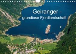 Geiranger - grandiose Fjordlandschaft (Wandkalender 2021 DIN A4 quer)