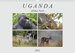 Afrikas Perle Uganda (Wandkalender 2021 DIN A3 quer)
