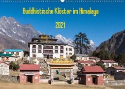 Buddhistische Klöster im Himalaya (Wandkalender 2021 DIN A2 quer)