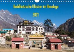 Buddhistische Klöster im Himalaya (Wandkalender 2021 DIN A4 quer)