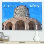 Altes Köln - Denkmäler und Historische Bauten (horizontal) (Premium, hochwertiger DIN A2 Wandkalender 2021, Kunstdruck in Hochglanz)