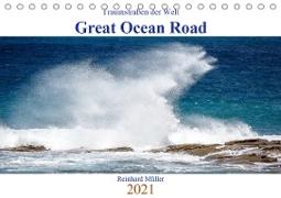 Traumstraßen der Welt - Great Ocean Road (Tischkalender 2021 DIN A5 quer)