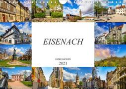 Eisenach Impressionen (Wandkalender 2021 DIN A4 quer)
