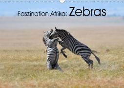 Faszination Afrika: Zebras (Wandkalender 2021 DIN A3 quer)